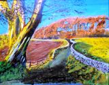 07 - Ian Chadwick 'October LAne' Acrylic.JPG